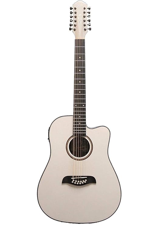 OD312CETGRAU 12String Acoustic Electric Guitar  Transparent Green