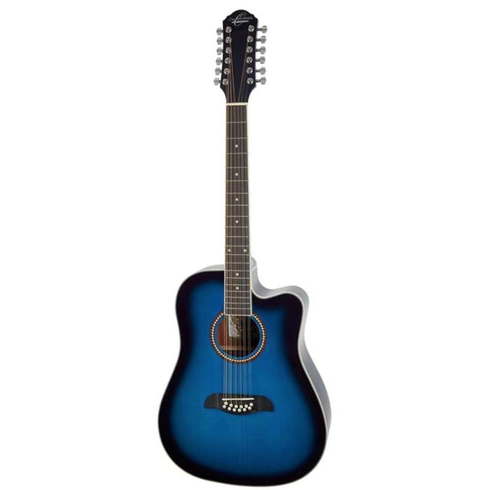 OD312CETBLAU 12String Dreadnought Acoustic Electric Guitar44 Blue