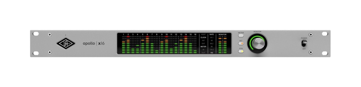 UA-APX16G2-ULT-U Apollo x16 Gen 2 Rackmount Audio Interface - Ultimate Edition