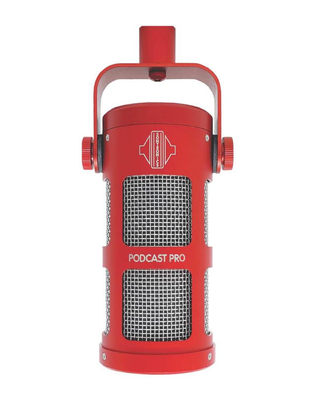 STPCP-RED-U Dynamic Podcast Streaming Broadcast & Gaming Microphone - Red