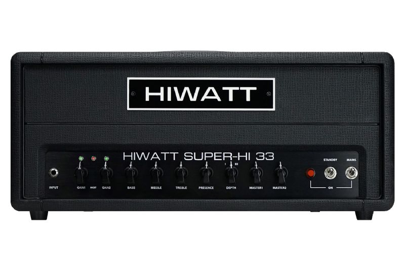 SUPERHI33H-U 30W 2-Channel AHigh-Gain Guitar Amplifier Head