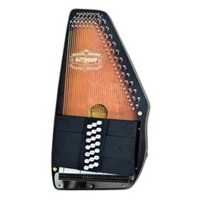 CBCE-U 21 Chord Electric Autoharp Music Stringed Instruments for Gig Bag & Chromatic Tuner