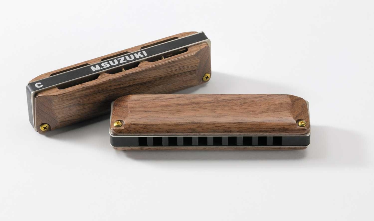 M-20W-C-U Manji Wooden Diatonic Harmonica - Key of C