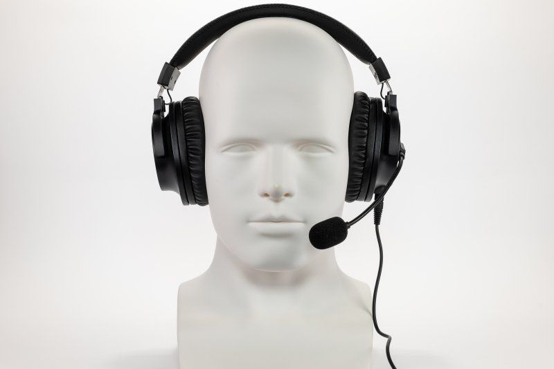 Cad MH350-U Closed-back Streaming USB Headset with Microphone, Black