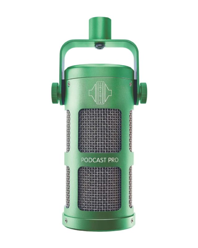 STPCP-GRN-U Dynamic Podcast Streaming Broadcast & Gaming Microphone - Green