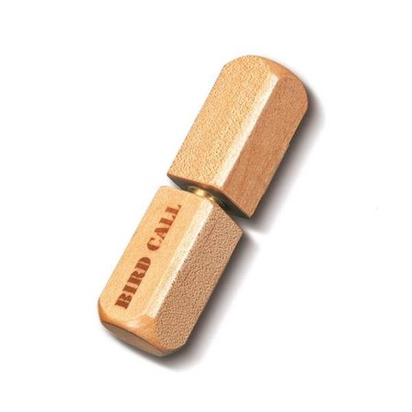 BIRD-CALL-U Wooden Bird Call Whistle Instrument