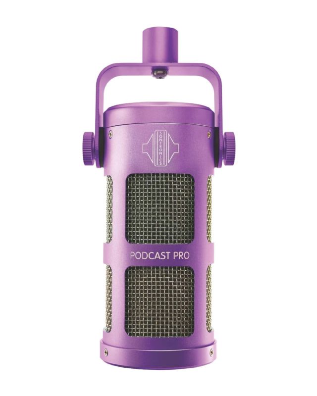 STPCP-PUR-U Dynamic Podcast Streaming Broadcast & Gaming Microphone - Purple