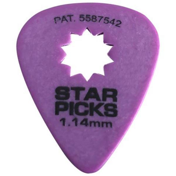 SP-30016-U 1.14 mm Star Picks, Purple - 72 Piece