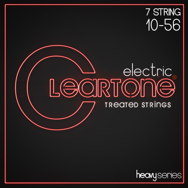CT-9410-7-U Heavy Series 7-String Electric Guitar Strings - Light Heavy 10-56