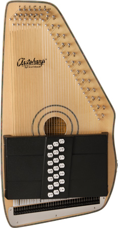 OS120CNEU 21 Chord Electric Autoharp with Fine Tuners