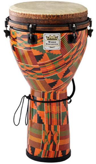 World Percussion  24 x 12 in. Key-Tuned Paulo Mattioli Djembe
