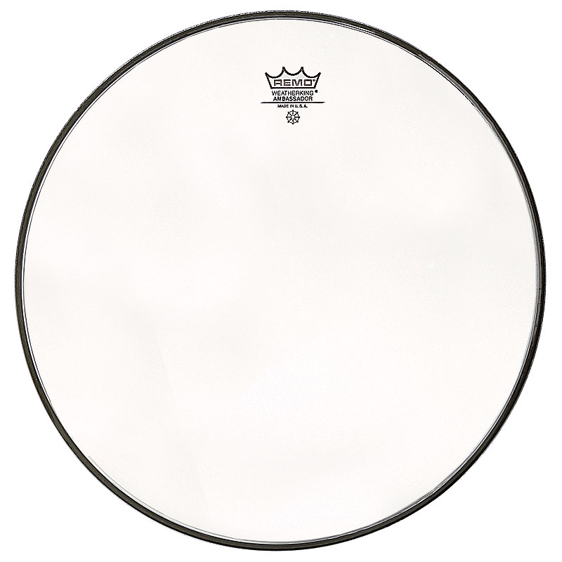 10 in. Ambassador Clear Drumhead