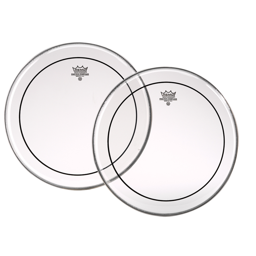 PS0308MP-U 8 in. Clear Pinstripe Marching Tenor Drumhead
