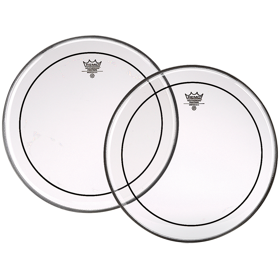 8 in. Pinstripe Clear Drumhead