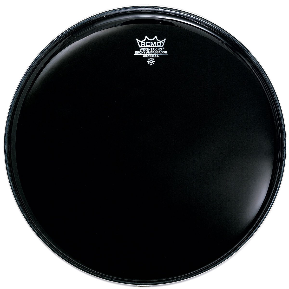 ES001600-U 16 in. Ebony Ambassador Drumhead