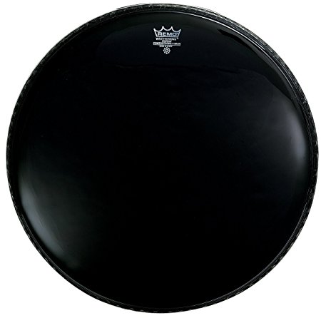 22 in. Powerstroke 3 Ebony Front Bass Drum Resonant Head