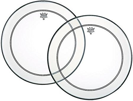 18 in. Powerstroke 3 Clear Bass Drum Batter Head with White Falam Patch