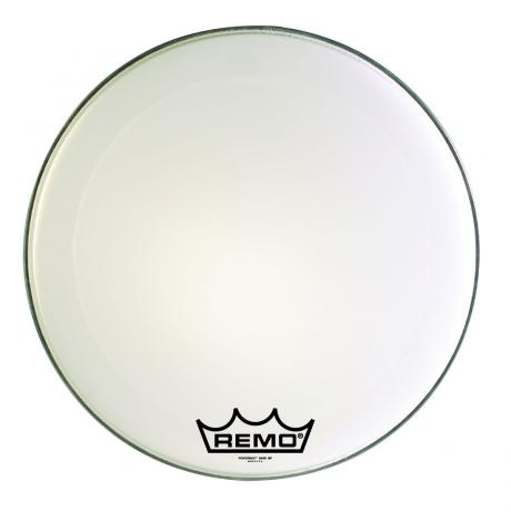 14 in. Powermax Ultra White Marching Bass Drum Batter Head with Crimplock
