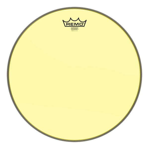 BE-0318-CT-YE-U 18 in. Emperor Colortone Tom Batter Drum Head - Yellow