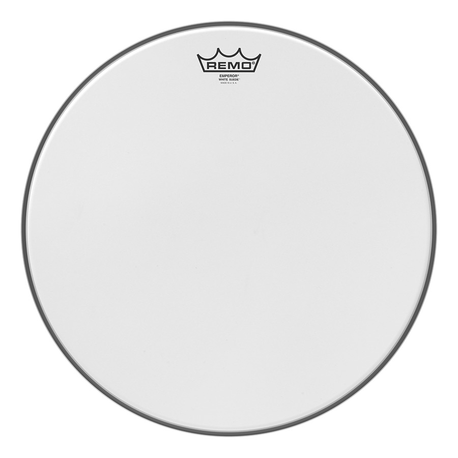 BE0816-WS-U 16 in. White Suede Emperor Drumhead