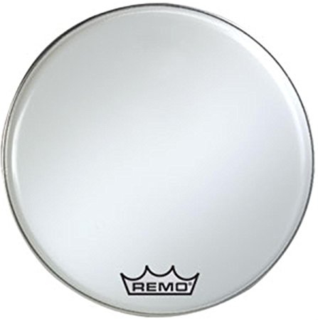 BR1216MP-U 16 in. Crimplock Ambassador Smooth White Marching Bass Drum Batter Head