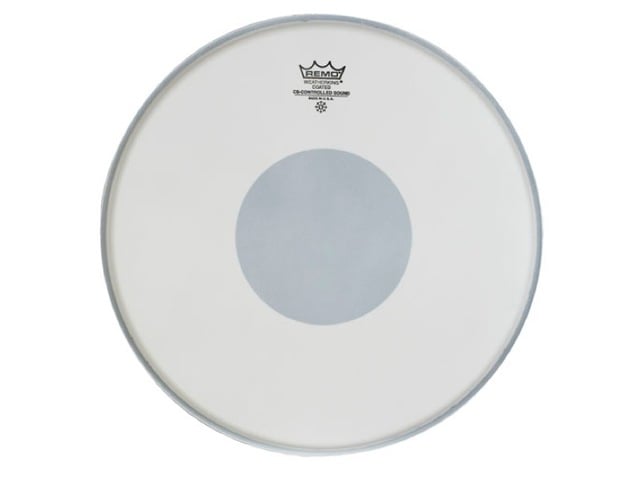 CS0113-10-U 13 in. Controlled Sound Coated Snare Batter Drumhead with Black Dot