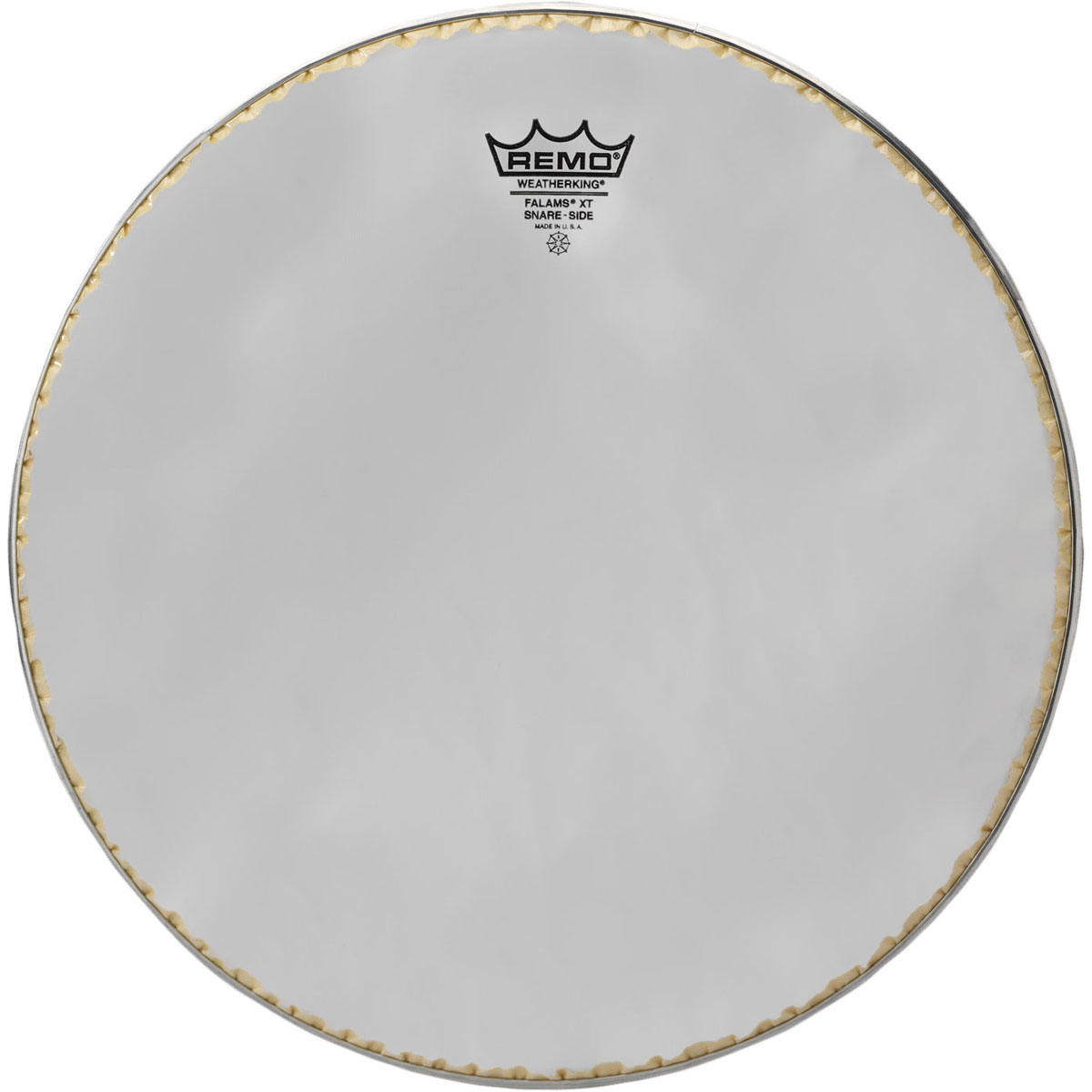 KL1214-SA-U 14 in. Falams XT Smooth White Snare Side Marching Drumhead