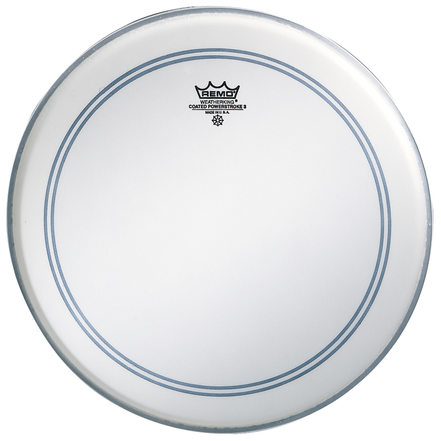 P31122-BP-U Powerstrok 3 Coated Bass Drum Head