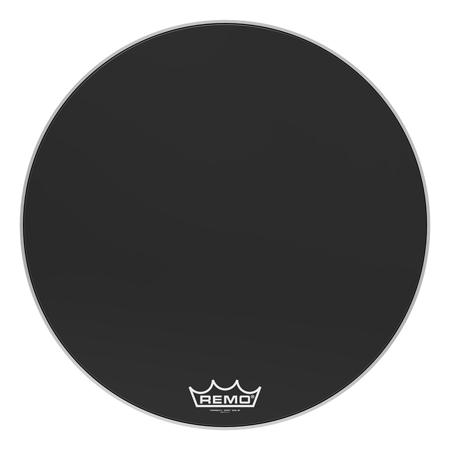 32 in. Powermax 2 Ebony Marching Bass Drum Head