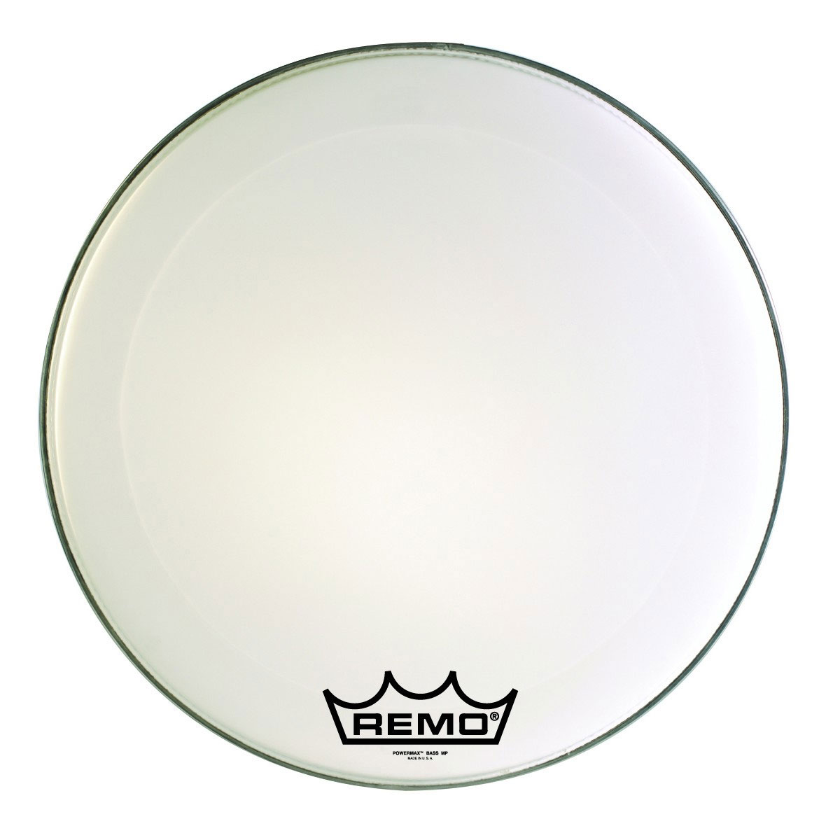 PM1030MP-U 30 in. Powermax Ultra White Marching Bass Drum Batter Head with Crimplock