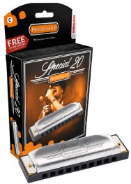 Picture of Hohner 560PBX-G-U Progressive Series Special 20 Harmonica - Model G