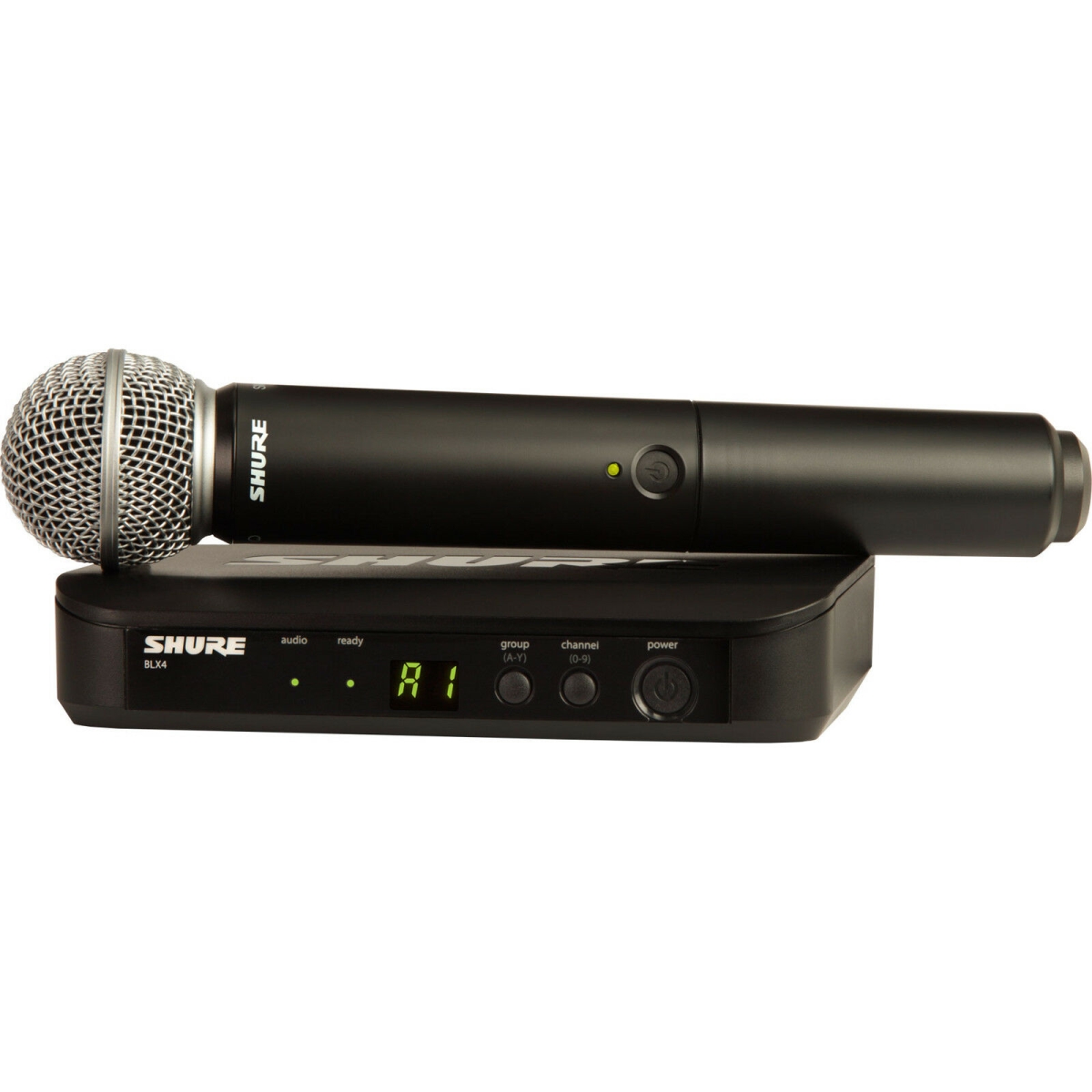 BLX24-SM58-H10-U Vocal System with Wireless Receiver & Handheld Transmitter
