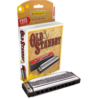 Hohner 34BBXF-U BP Old Standby Harmonica - Model F