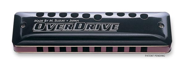 MR-300-E-U Overdrive Deluxe Bendable 10 Hole Diatonic Harmonica & Blues Harp - E