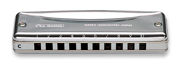 Promaster - Deluxe 10-Hole Diatonic Harmonica - EB