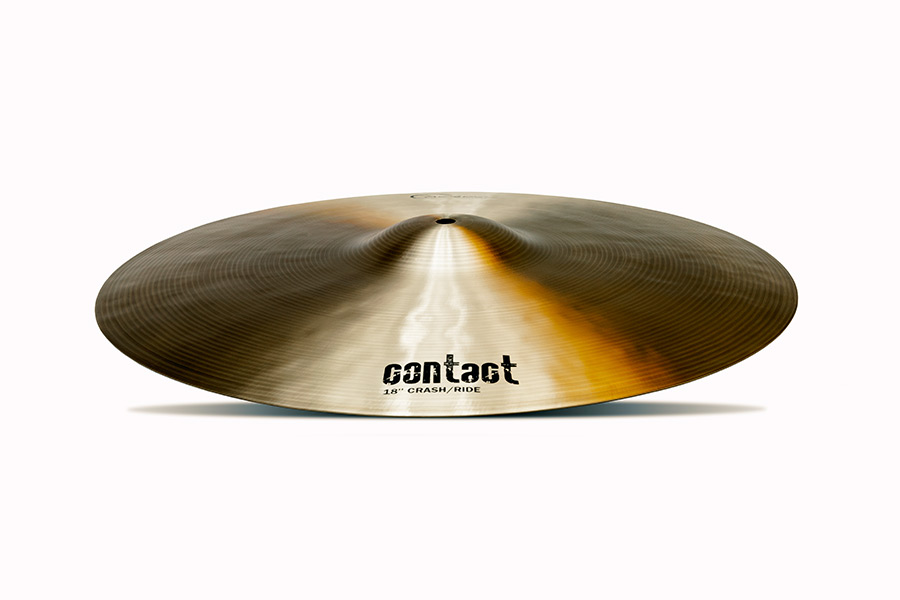 Picture of Dream Cymbals & Gongs C-CRRI18-U 18 in. Contact Series Crash & Ride Cymbal