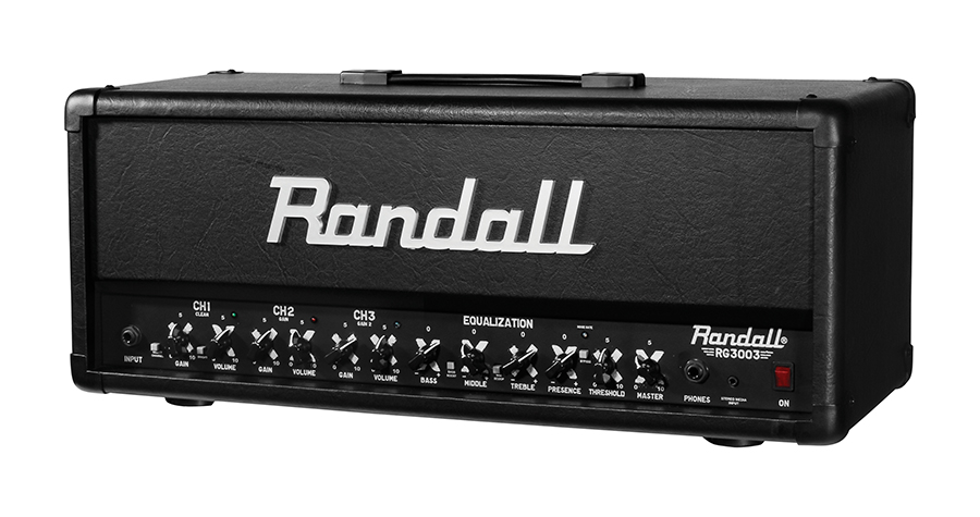 Picture of Randall RG3003H-U 300W 3 Channel Solid State Guitar Amplifier with Footswitch