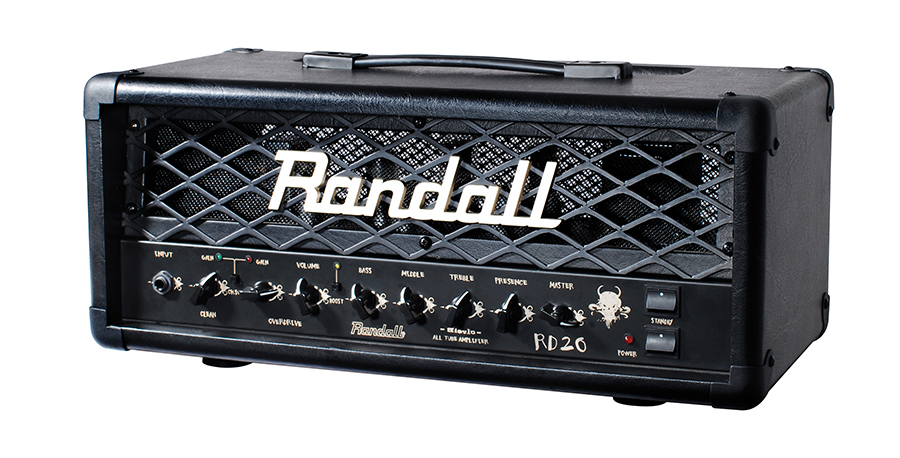 Picture of Randall RD20H-U 20 W 2 Channel All Tube Guitar Amplifier Head with Footswitch