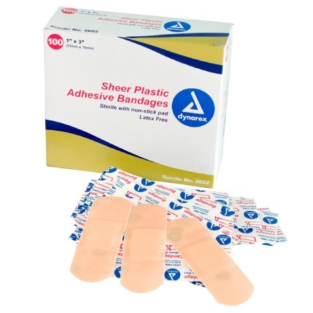 Picture of Kemp USA 11-002 1 x 3 in. Plastic Bandages&#44; 100 per Box