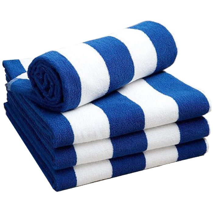 Picture of Kemp USA 10-612 28 x 60 in. Beach Towel&#44; Blue & White
