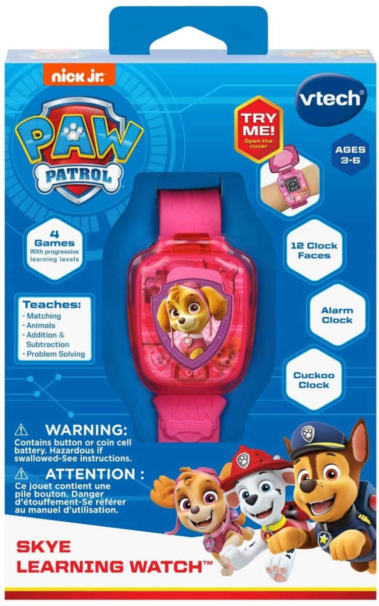 Picture of Vtech 30380050 Paw Patrol Skye Learning Watch - English Version