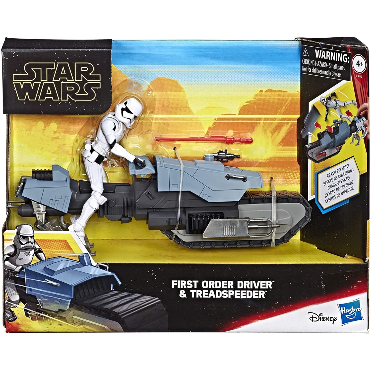 Picture of Hasbro 30382920 Star Wars the Rise of Skywalker&#44; First Order Driver & Treadspeeder - 5 in. Scale Figure & Vehicle