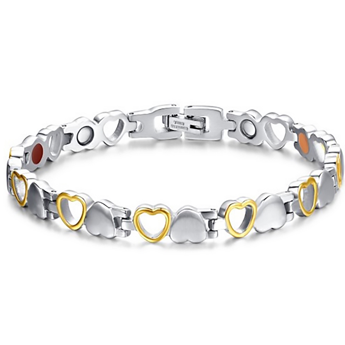 Picture of Adore 30386470 Stainless Steel Heart Bracelet