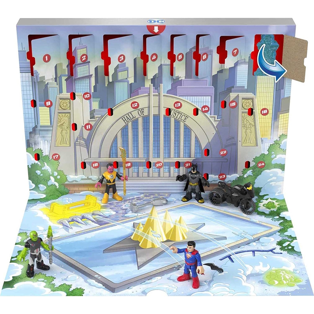 Picture of Fisher-Price 30385650 Imaginext DC Super Friends Advent Calendar