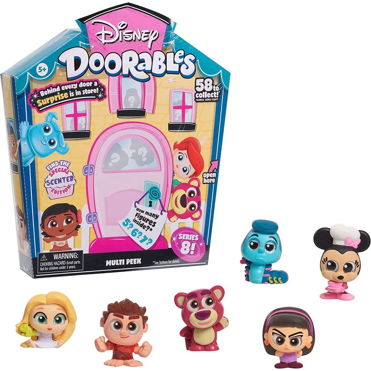 Picture of Disney 30390395 Doorables Multi Peek Series Scented Edition Figures - 8 Piece