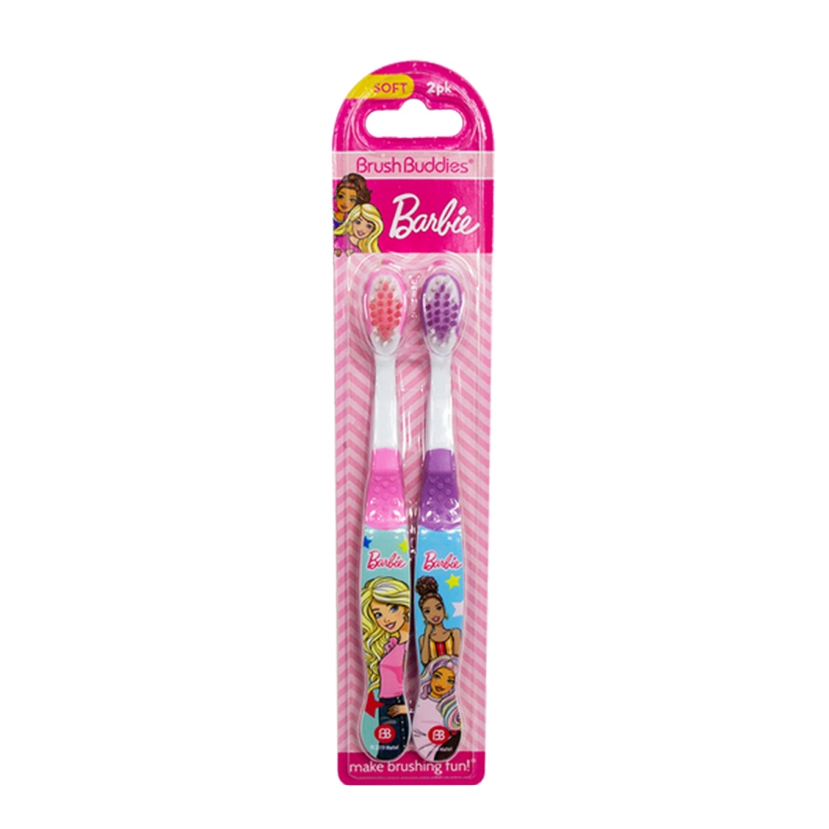 Picture of Barbie 30390975 Barbie Toothbrush - Pack of 2