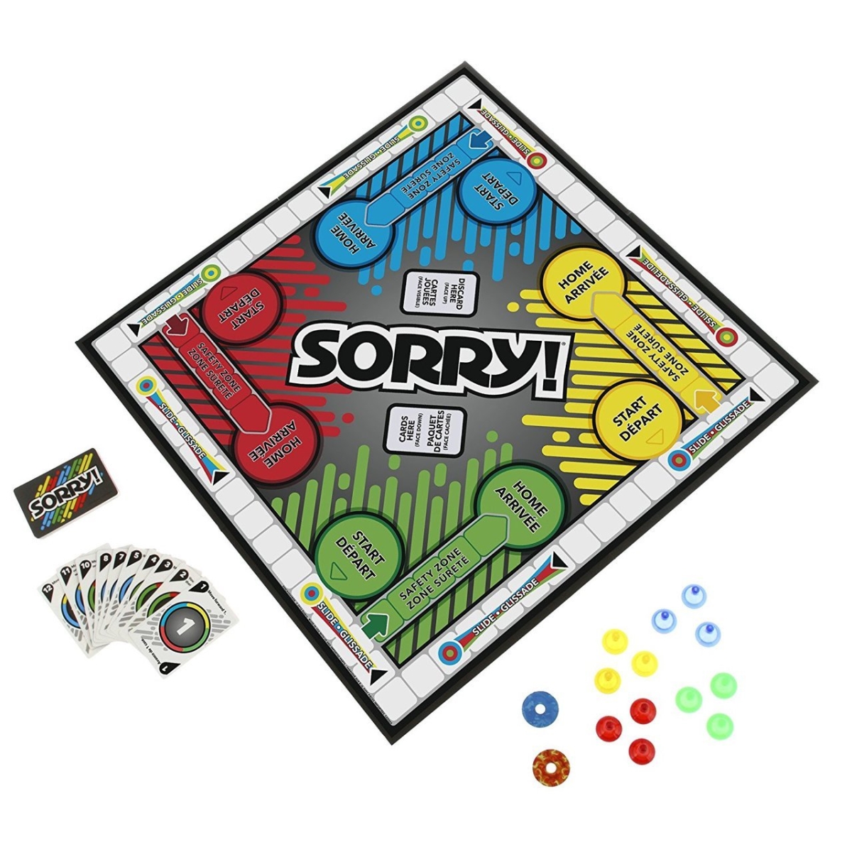 Picture of Hasbro 30363535 Sorry Game of Sweet Revenge