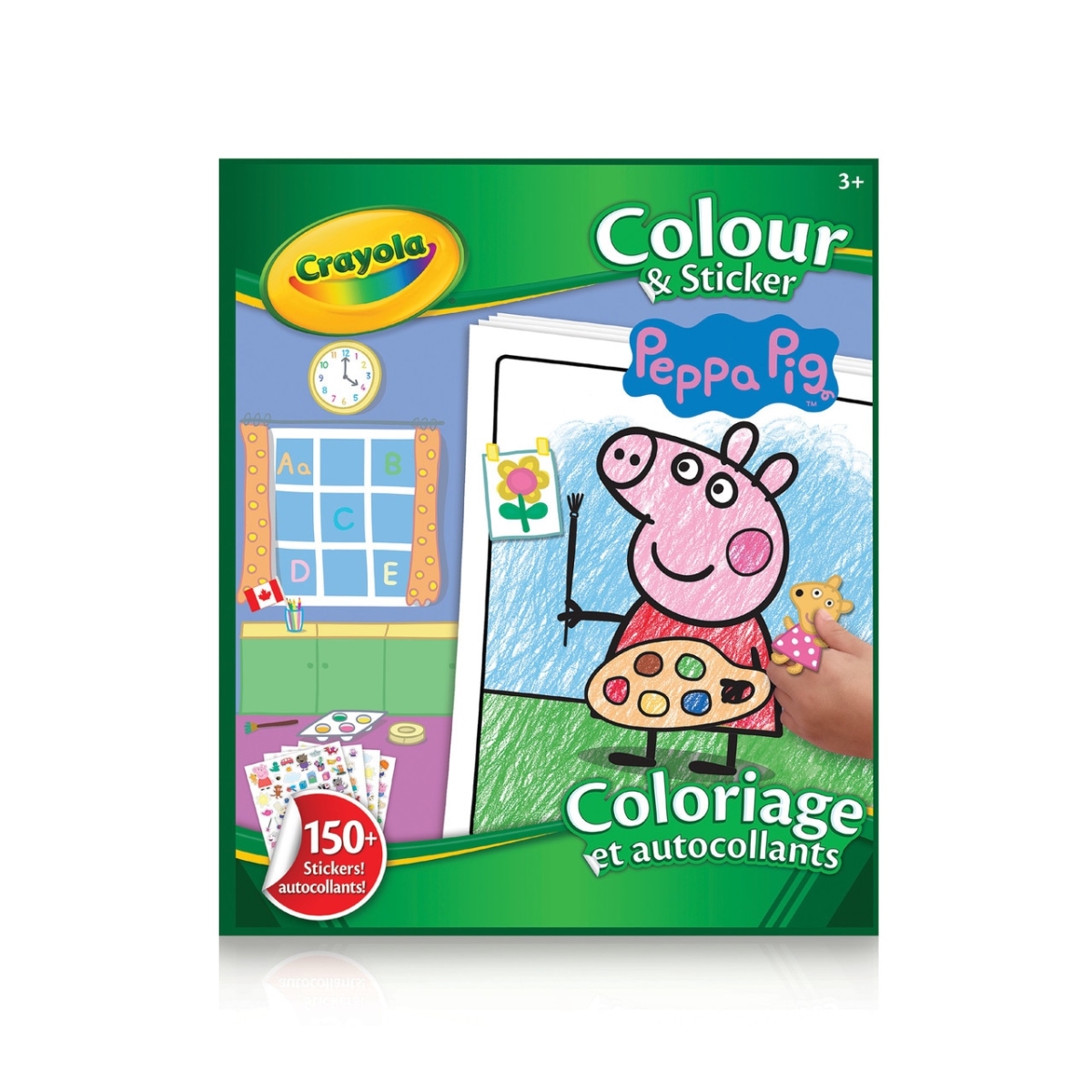 Picture of Crayola 30370010 Color & Sticker Book Peppa Pig