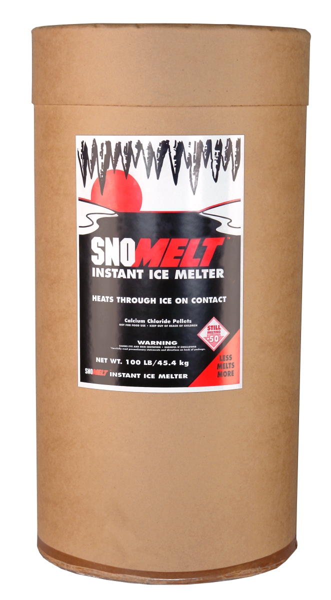 S100DS 100 lbs Calcium Chloride Pellet Drum