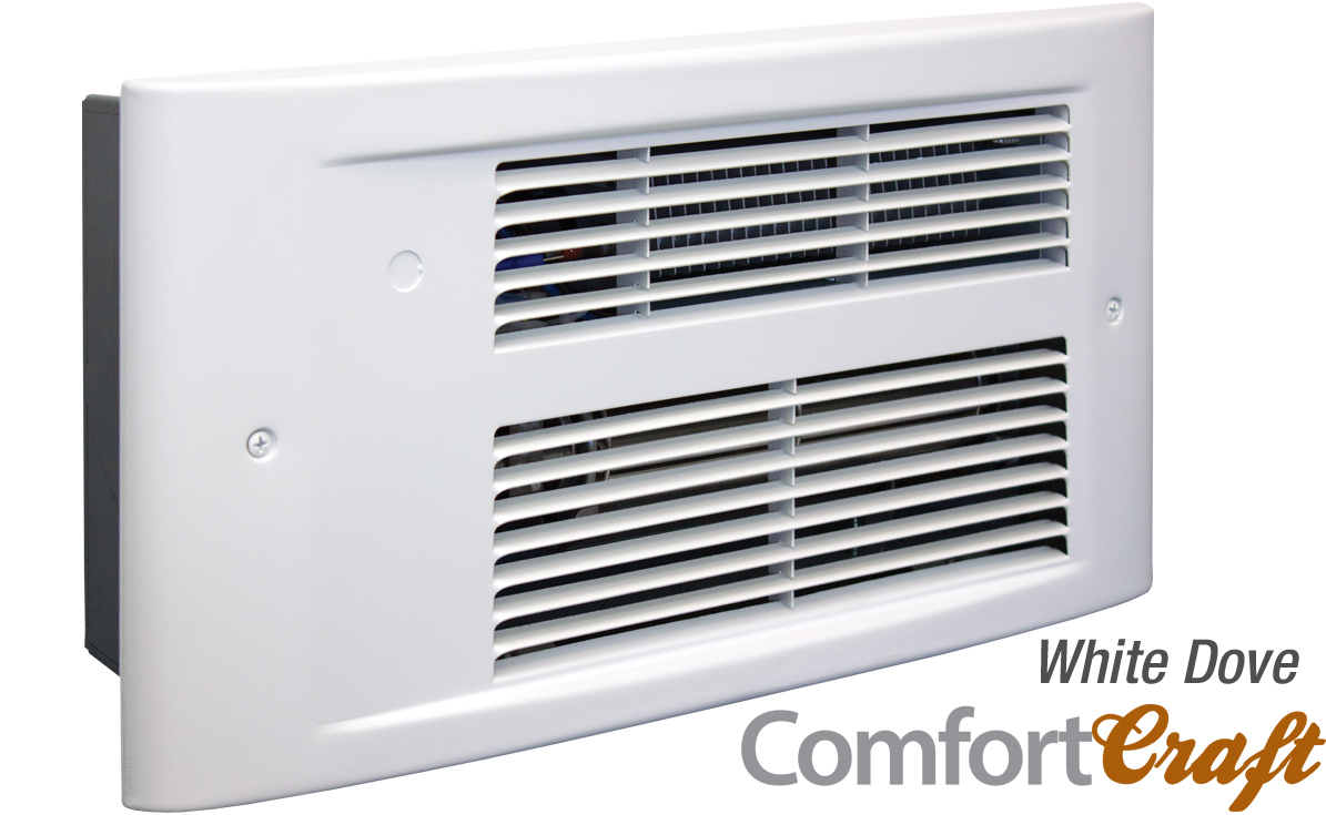 120V PX ComfortCraft Wall Heater - 1500W, White Dove